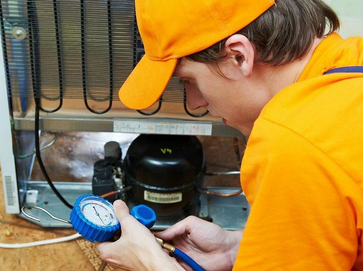 Заправка холодильника фреоном в Одесі